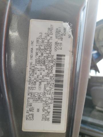 5TBRT34173S413434 - 2003 TOYOTA TUNDRA ACCESS CAB SR5 GRAY photo 13