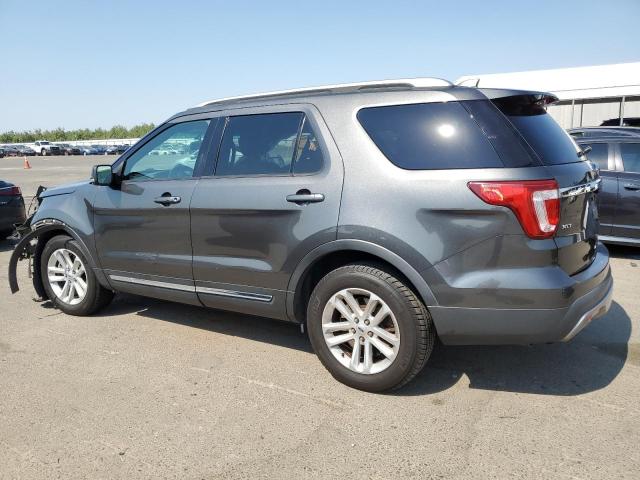 1FM5K7D87HGA12802 - 2017 FORD EXPLORER XLT CHARCOAL photo 2