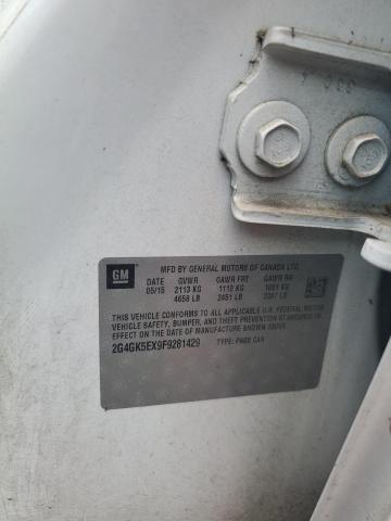 2G4GK5EX9F9281429 - 2015 BUICK REGAL 白色 照片 12