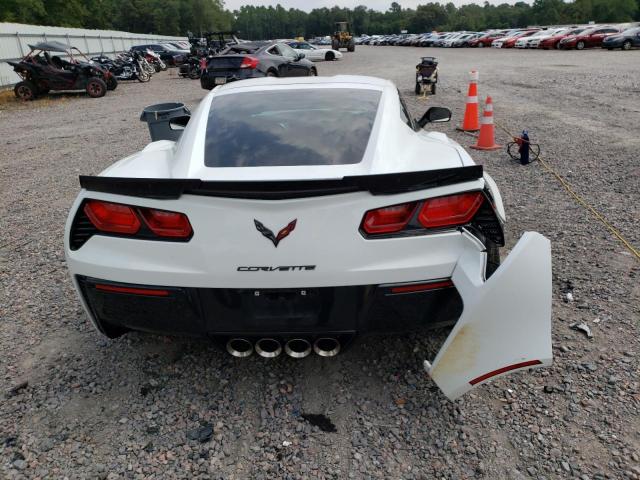 1G1YY2D78K5114650 - 2019 CHEVROLET CORVETTE GRAND SPORT 2LT WHITE photo 6