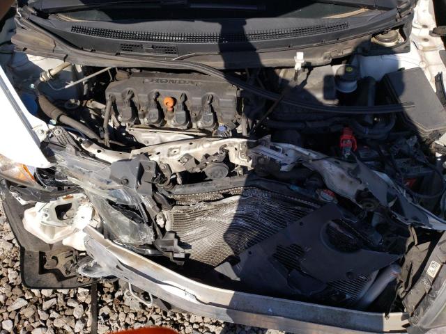 19XFB2F95EE009880 - 2014 HONDA CIVIC EXL თეთრი ფოტო 11