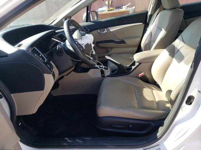 19XFB2F95EE009880 - 2014 HONDA CIVIC EXL თეთრი ფოტო 7