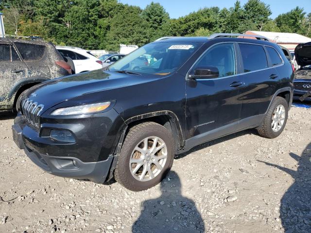 1C4PJMCS1FW793282 - 2015 JEEP CHEROKEE LATITUDE BLACK photo 1