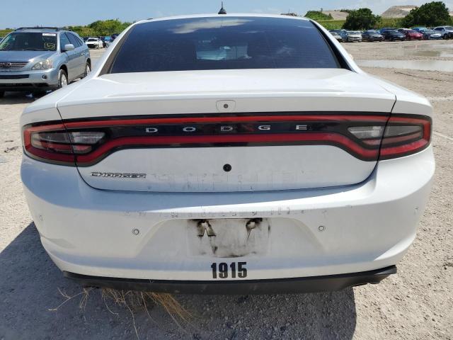 2C3CDXAG7KH662165 - 2019 DODGE CHARGER POLICE WHITE photo 6