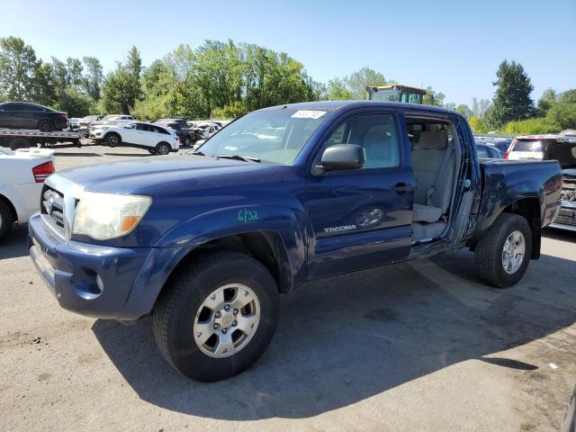 5TEJU62N15Z097009 - 2005 TOYOTA TACOMA DOUBLE CAB PRERUNNER BLUE photo 1
