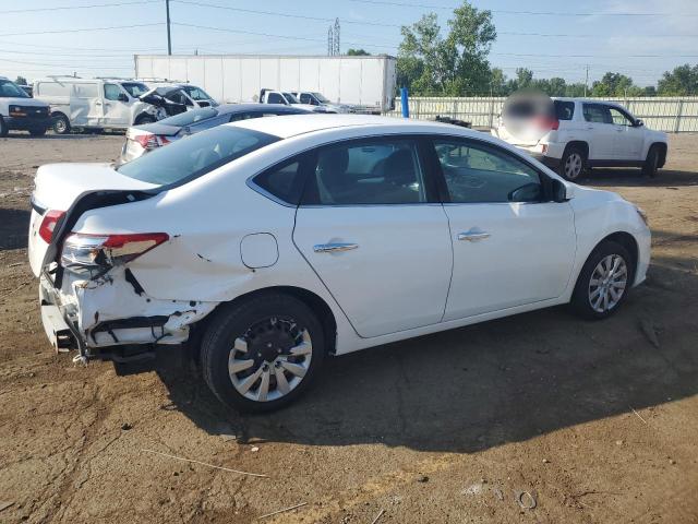 3N1AB7AP8JY295202 - 2018 NISSAN SENTRA S WHITE photo 3