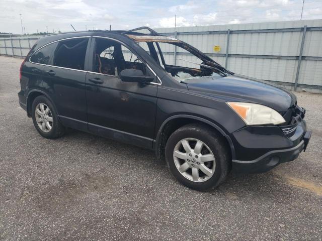 JHLRE48797C065636 - 2007 HONDA CR-V EXL BLACK photo 4