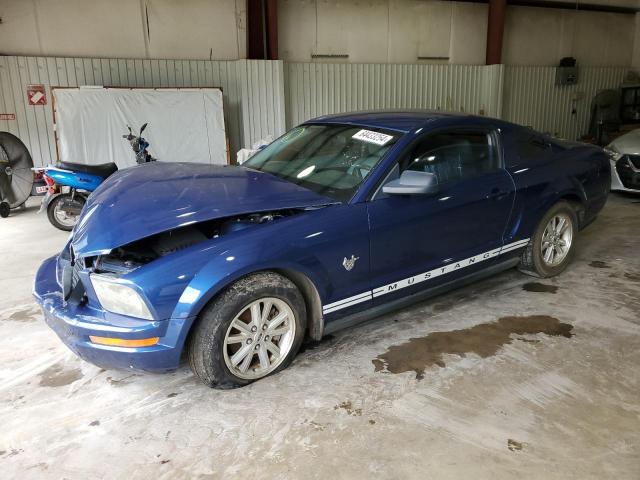 1ZVHT80N895107024 - 2009 FORD MUSTANG BLUE photo 1