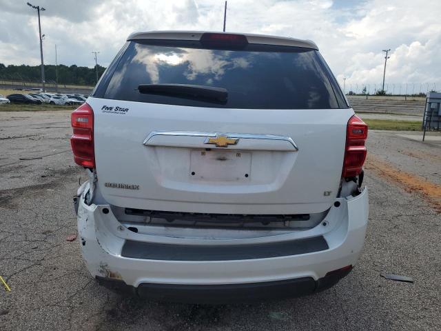 2GNALCEK6H1502266 - 2017 CHEVROLET EQUINOX LT WHITE photo 6