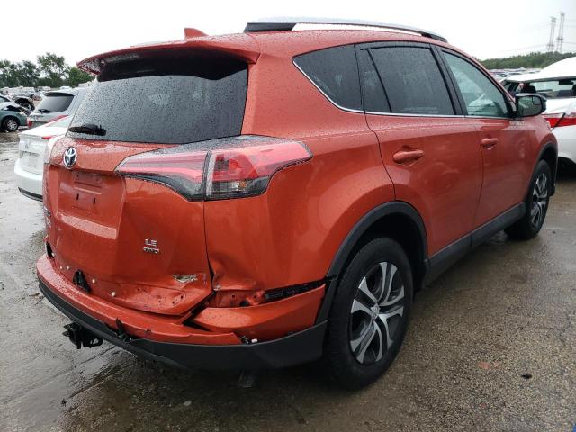 2T3BFREV8GW537141 - 2016 TOYOTA RAV4 LE ORANGE photo 3