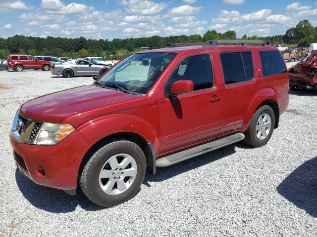 5N1AR1NN5CC608695 - 2012 NISSAN PATHFINDER S RED photo 1