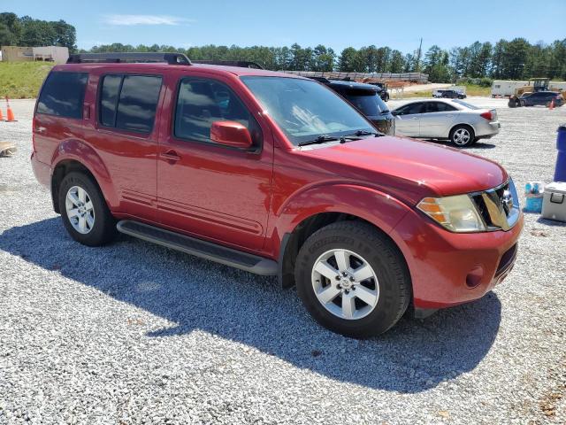 5N1AR1NN5CC608695 - 2012 NISSAN PATHFINDER S RED photo 4