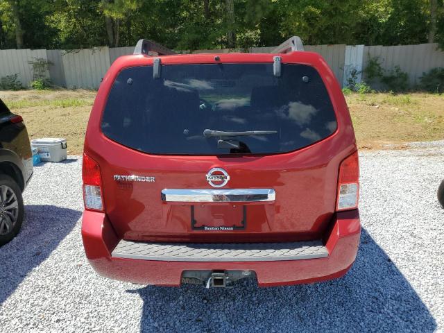 5N1AR1NN5CC608695 - 2012 NISSAN PATHFINDER S RED photo 6
