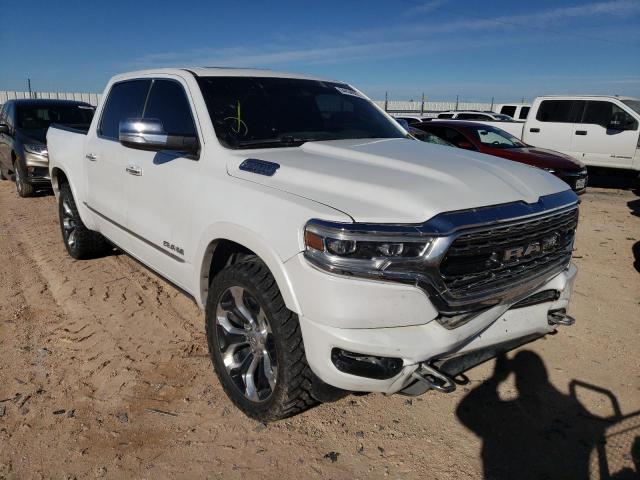 1C6SRFHT8KN810165 - 2019 RAM 1500 LIMITED WHITE photo 1