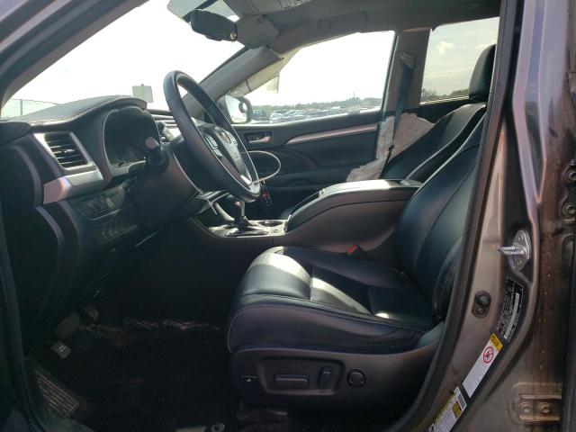 5TDJKRFHXGS296913 - 2016 TOYOTA HIGHLANDER XLE Silber Foto 7