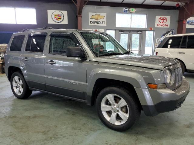 1C4NJRFB3ED585883 - 2014 JEEP PATRIOT LATITUDE GRAY photo 4