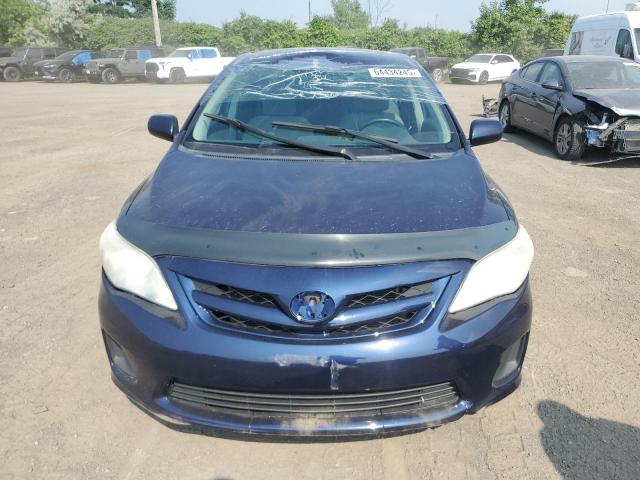 2T1BU4EE5BC576927 - 2011 TOYOTA COROLLA BASE Կապույտ լուսանկար 5