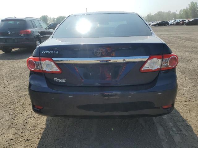 2T1BU4EE5BC576927 - 2011 TOYOTA COROLLA BASE Կապույտ լուսանկար 6