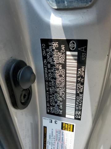 JTKJF5C79B3004020 - 2011 TOYOTA SCION TC 银色 照片 13