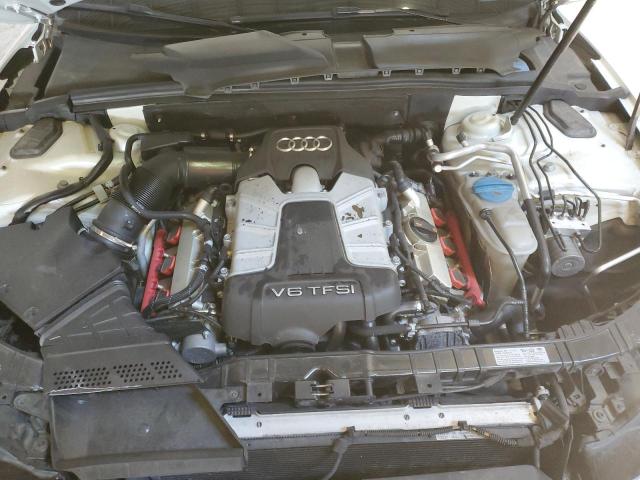 WAUCGAFR9DA036545 - 2013 AUDI S5 PREMIUM PLUS თეთრი ფოტო 11