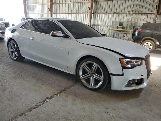 WAUCGAFR9DA036545 - 2013 AUDI S5 PREMIUM PLUS თეთრი ფოტო 4