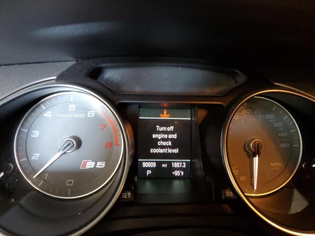 WAUCGAFR9DA036545 - 2013 AUDI S5 PREMIUM PLUS თეთრი ფოტო 9