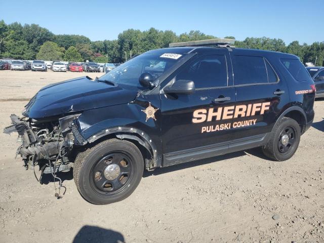 1FM5K8AR9FGB91537 - 2015 FORD EXPLORER POLICE INTERCEPTOR BLACK photo 1