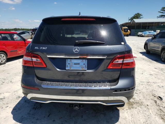 4JGDA5HB8EA284881 - 2014 MERCEDES-BENZ ML 350 4MATIC BLACK photo 6