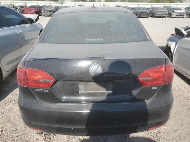 3VWD17AJ2EM393631 - 2014 VOLKSWAGEN JETTA SE BLACK photo 6