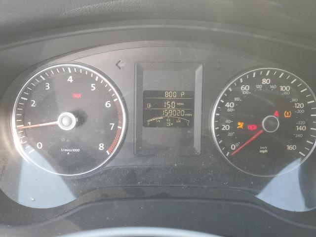 3VWD17AJ2EM393631 - 2014 VOLKSWAGEN JETTA SE BLACK photo 9