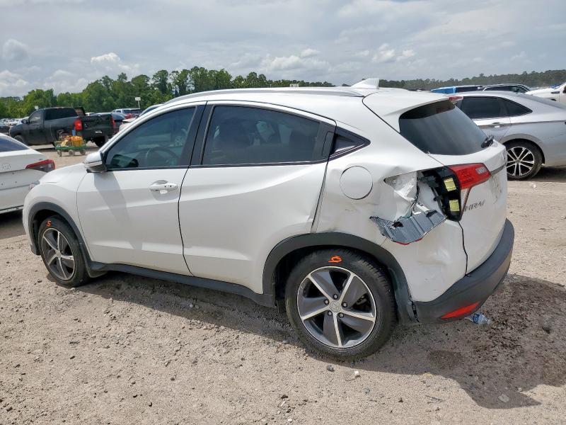 3CZRU5H76MM722161 - 2021 HONDA HR-V EXL WHITE photo 2