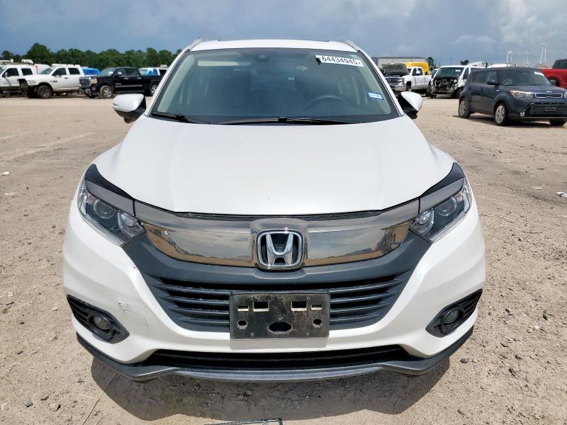 3CZRU5H76MM722161 - 2021 HONDA HR-V EXL WHITE photo 5