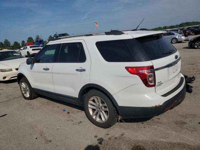 1FM5K7D82DGC19706 - 2013 FORD EXPLORER XLT أبيض صورة 2