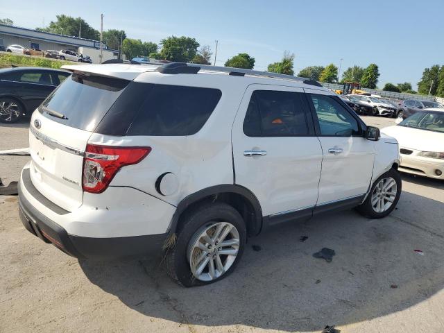 1FM5K7D82DGC19706 - 2013 FORD EXPLORER XLT أبيض صورة 3