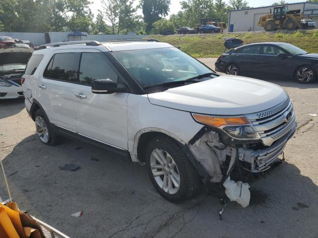 1FM5K7D82DGC19706 - 2013 FORD EXPLORER XLT أبيض صورة 4