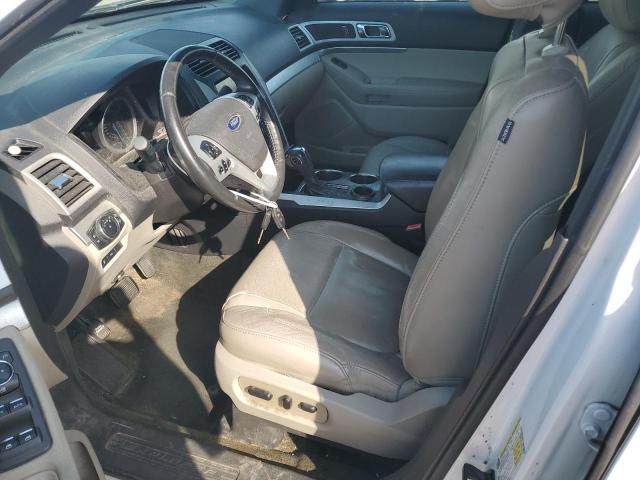 1FM5K7D82DGC19706 - 2013 FORD EXPLORER XLT أبيض صورة 7