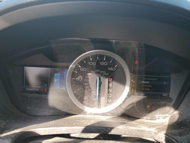 1FM5K7D82DGC19706 - 2013 FORD EXPLORER XLT أبيض صورة 9