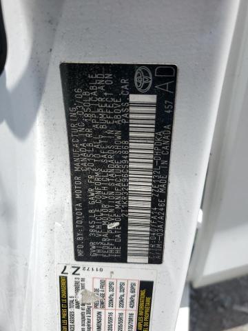 2T1KR32E96C594868 - 2006 TOYOTA COROLLA MA XR WHITE photo 13