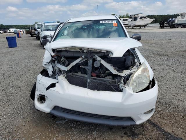 2T1KR32E96C594868 - 2006 TOYOTA COROLLA MA XR WHITE photo 5