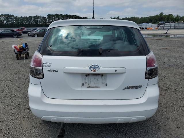 2T1KR32E96C594868 - 2006 TOYOTA COROLLA MA XR WHITE photo 6