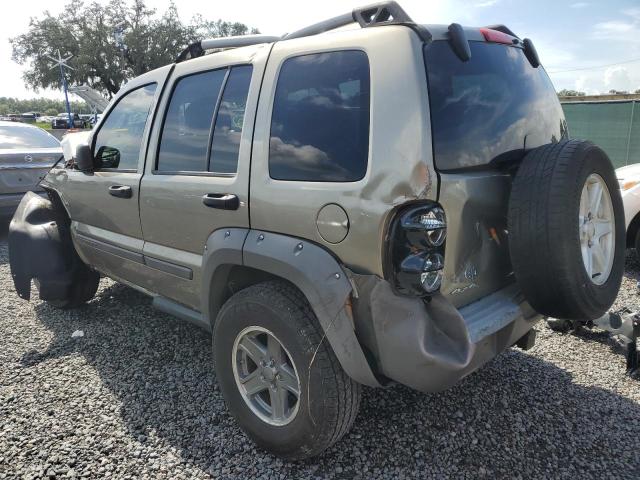 1J8GL38K85W666873 - 2005 JEEP LIBERTY RENEGADE BEIGE photo 2