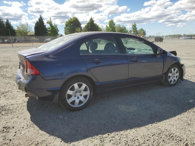 1HGFA16587L011662 - 2007 HONDA CIVIC LX BLUE photo 3