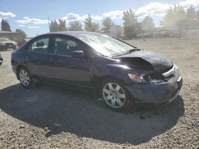 1HGFA16587L011662 - 2007 HONDA CIVIC LX BLUE photo 4