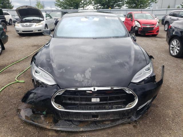 5YJSA1E26FF102967 - 2015 TESLA MODEL S Чорний фото 5