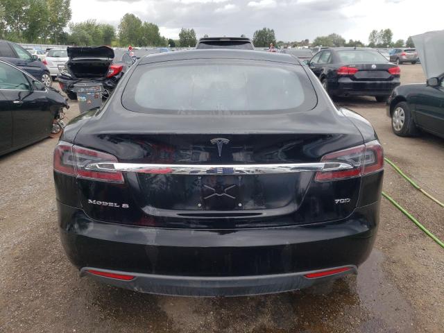 5YJSA1E26FF102967 - 2015 TESLA MODEL S Чорний фото 6