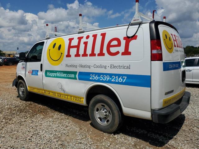 1GCWGAFP6P1102505 - 2023 CHEVROLET EXPRESS G2 WHITE photo 2