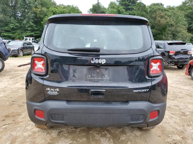 ZACNJBABXKPK87730 - 2019 JEEP RENEGADE SPORT BLACK photo 6