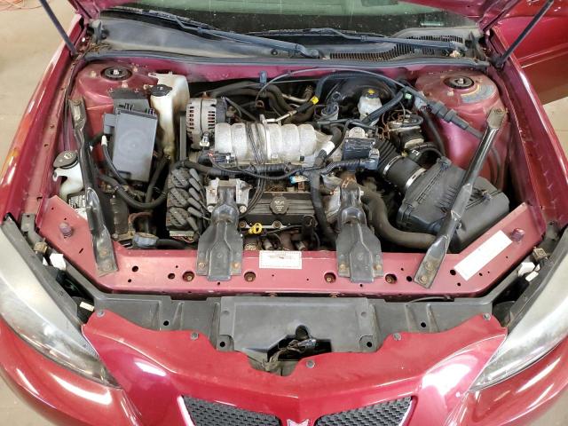 2G2WS522341241694 - 2004 PONTIAC GRAND PRIX GT2 მუქწითელი ფოტო 11