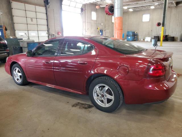 2G2WS522341241694 - 2004 PONTIAC GRAND PRIX GT2 MAROON photo 2