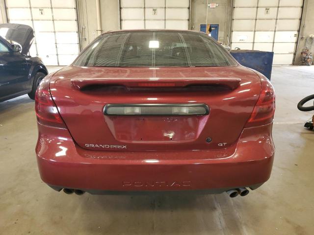2G2WS522341241694 - 2004 PONTIAC GRAND PRIX GT2 მუქწითელი ფოტო 6